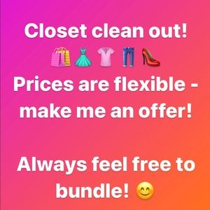 Thanks for checking out my closet!